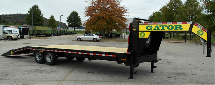 Gooseneck flat bed trailer for sale14k  Athens County, Ohio